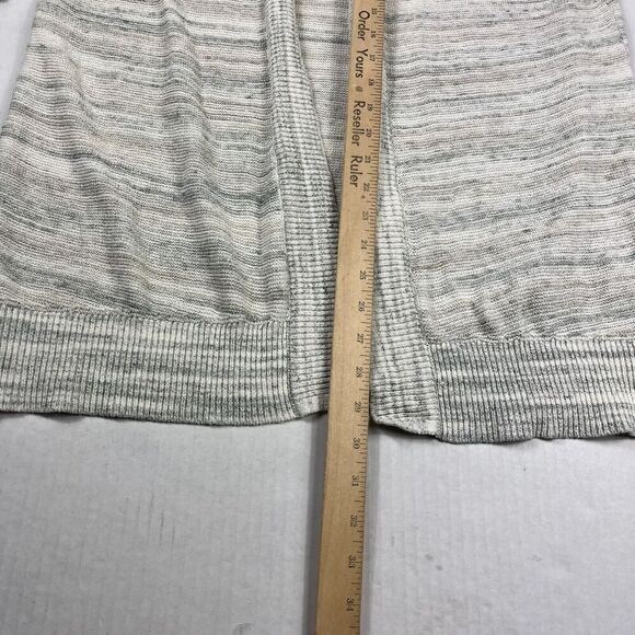 Haven Well Within Organic Cotton Blend Cardigan Marled Open Front Sweater MEDIUM - Picture 6 of 10